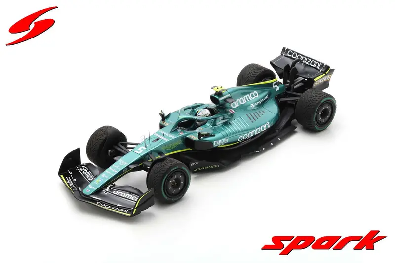 1:18 2022 Sebastian Vettel - Emilia Romagna Gp -- Aston Martin Amr22 -- Spark F1 1