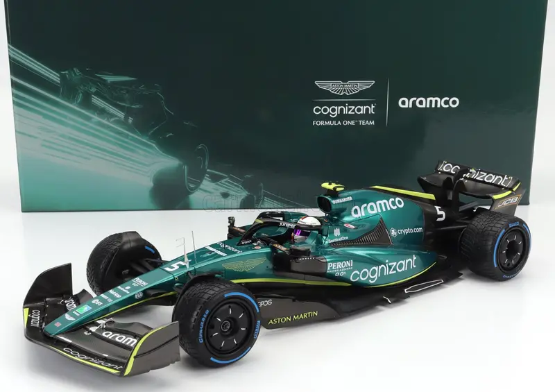 1:18 2022 Sebastian Vettel -- Monaco Gp -- Aston Martin -- Minichamps F1 Rare 2