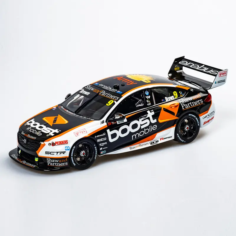 1:18 2022 Will Brown -- #9 Boost Mobile Erebus Motorsport -- Authentic 1