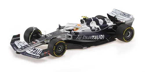 1:18 2022 Yuki Tsunoda -- Bahrain Gp -- Scuderia Alphatauri At03 -- Minichamps F 1
