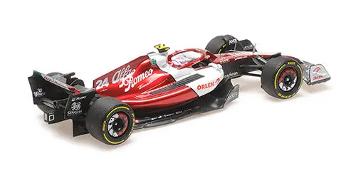 1:18 2022 Zhou Guanyu -- Bahrain Gp -- Alfa Romeo C42 -- Minichamps F1 2