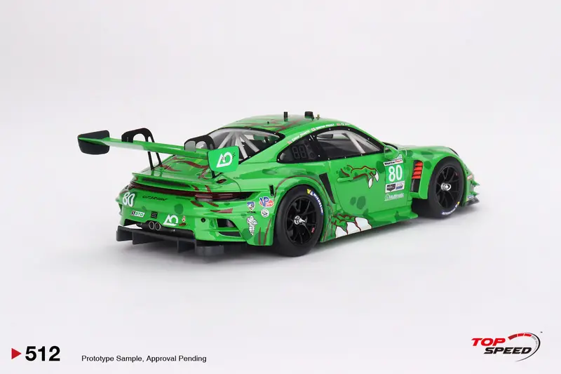 1:18 2023 12 Hours Of Sebring -- #80 Porsche 911 Gt3 R (992) -- Topspeed Model 2