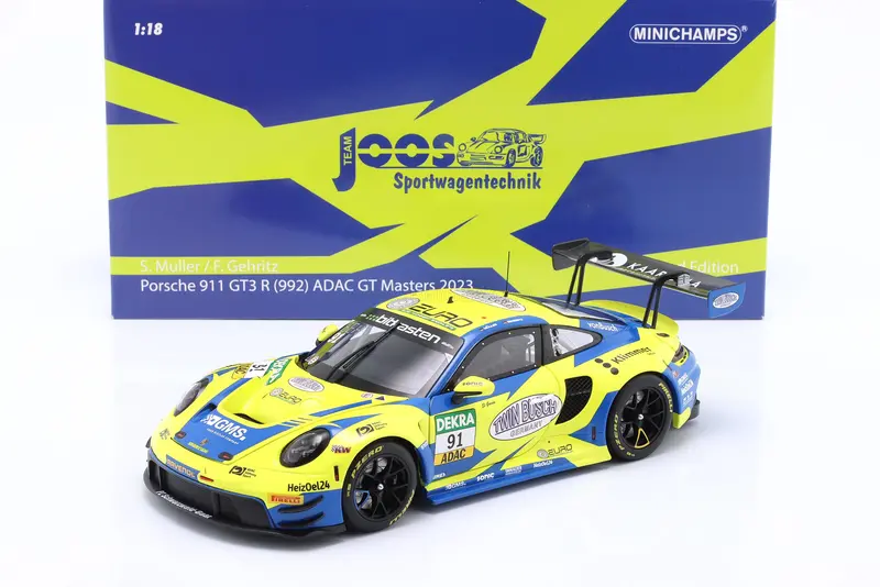 1:18 2023 Adac Gt Masters -- #91 Porsche 911 Gt3 R -- Minichamps 1