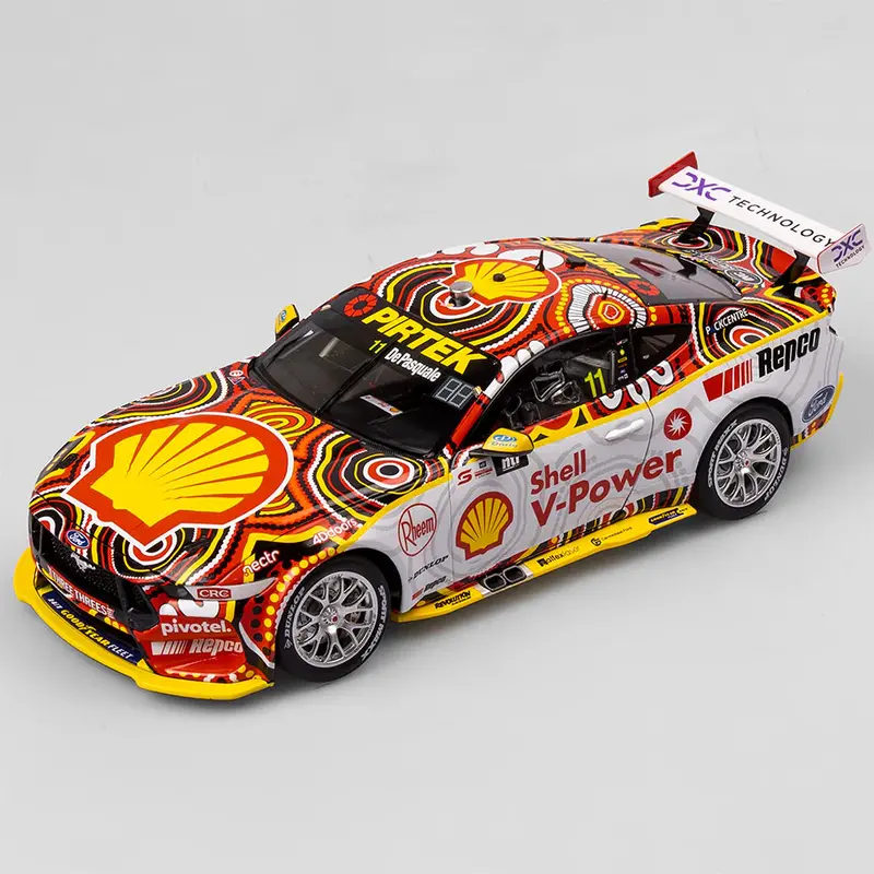 1:18 2023 Anton De Pasquale - Indigenous Livery -- #11 Ford Mustang -- Authentic 1