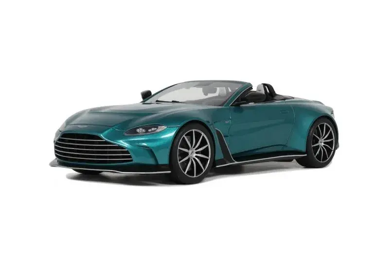 1:18 2023 Aston Martin V12 Vantage Spider -- Tayos Turquoise Green -- Gt Spirit 1