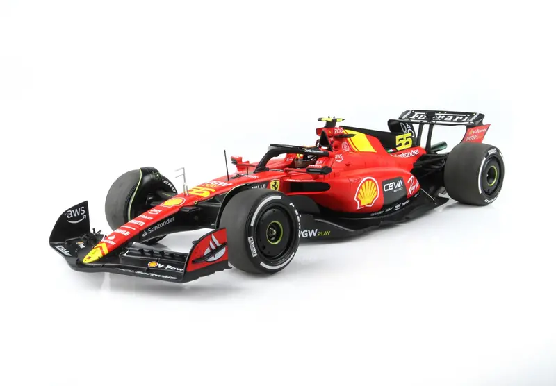 1:18 2023 Carlos Sainz -- Italian Gp -- #55 Scuderia Ferrari Sf-23 -- Bbr F1 2