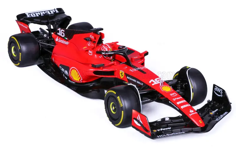 1:18 2023 Charles Leclerc -- #16 Scuderia Ferrari Sf-23 -- Bburago F1 1