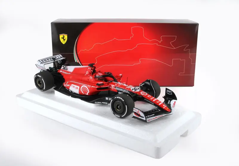 1:18 2023 Charles Leclerc -- Las Vegas Gp -- #16 Scuderia Ferrari Sf-23 -- Bbr F 1