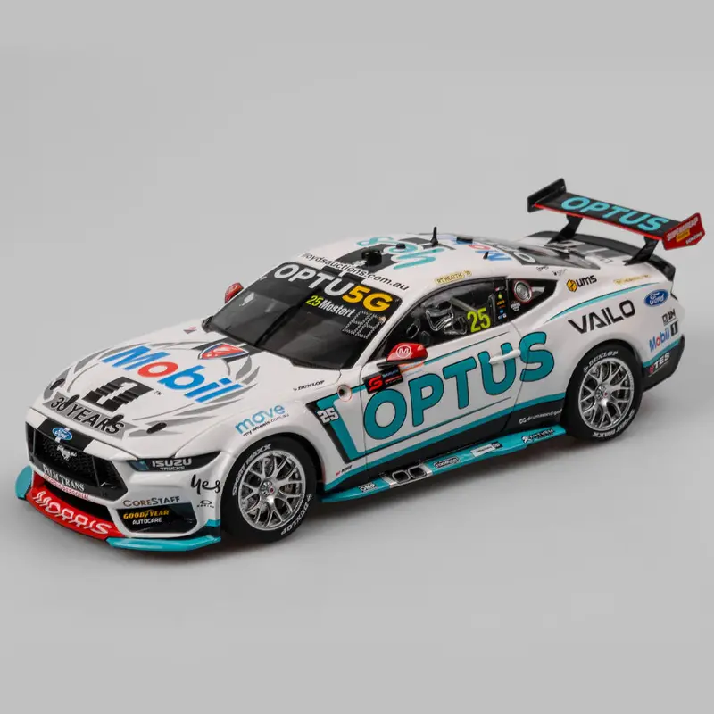 1:18 2023 Chaz Mostert -- #25 Ford Mustang Gt -- Authentic Collectables 1