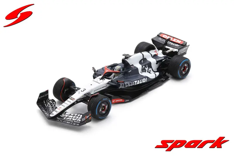1:18 2023 Daniel Ricciardo -- Belgian Gp -- Scuderia Alphatauri At04 -- Spark F1 1
