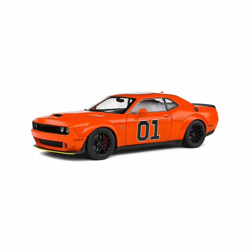 1:18 2023 Dodge Challenger R/T Scat Pack Widebody -- General Lee -- Solido 1