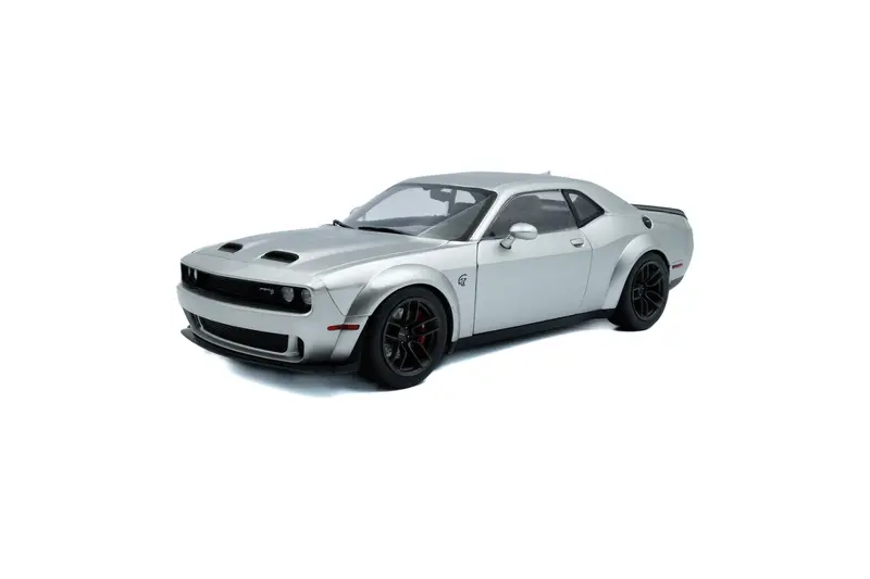 1:18 2023 Dodge Challenger Srt Hellcat Redeye Widebody -- Silver -- Solido 1