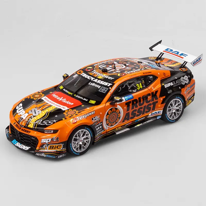 1:18 2023 Jack Le Brocq -- Indigenous -- #34 Chevrolet Camaro Zl1 -- Authentic 1