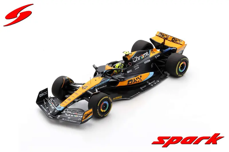 1:18 2023 Lando Norris -- Australian Gp -- Mclaren Mcl60 -- Spark F1 1