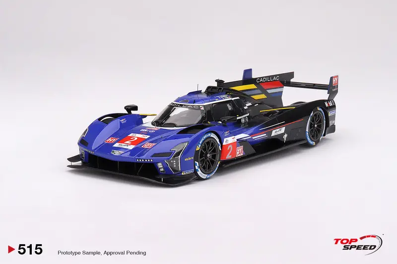 1:18 2023 Le Mans 24 Hour 3Rd Place -- #2 Cadillac V-Series.R -- Topspeed Model 1