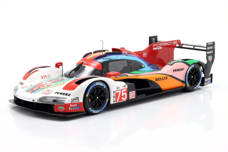 1:18 2023 Le Mans 24H -- #75 Porsche 963 Penske Motorsport -- Ixo Models 1