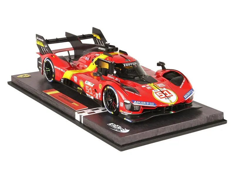 1:18 2023 Lemans 24H Winner -- #51 Ferrari 499P -- Bbr 1