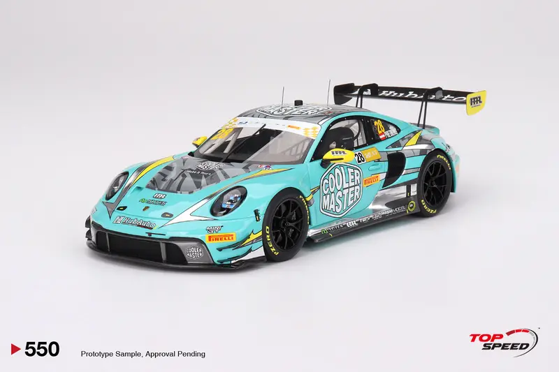 1:18 2023 Macau Gp -- #28 Hubauto Racing -- Porsche 911 Gt3 R -- Topspeed Model 1