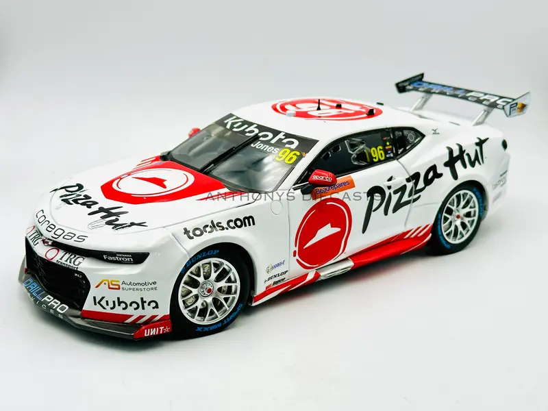 1:18 2023 Macauley Jones -- #96 Pizza Hut Chevrolet Camaro -- Biante 1