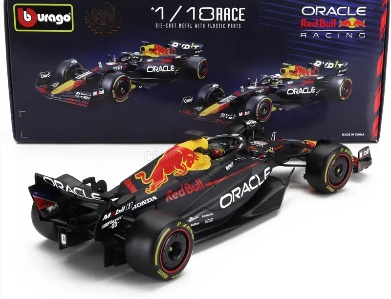 1:18 2023 Max Verstappen -- #1 Red Bull Racing Rb19 -- Bburago F1 2
