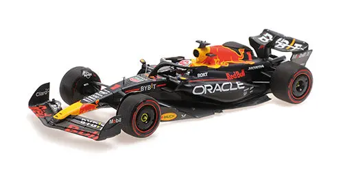 1:18 2023 Max Verstappen -- Bahrain Gp Winner -- Red Bull Rb19 -- Minichamps F1 1