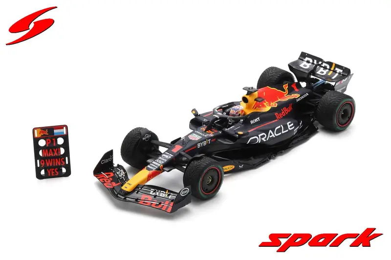 1:18 2023 Max Verstappen -- Dutch Gp Winner -- Red Bull Racing Rb19 -- Spark F1 1