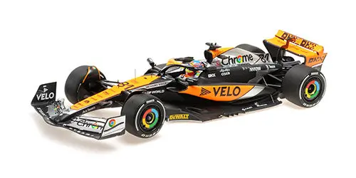 1:18 2023 Oscar Piastri -- British Gp -- #81 Mclaren Mcl60 -- Minichamps F1 1