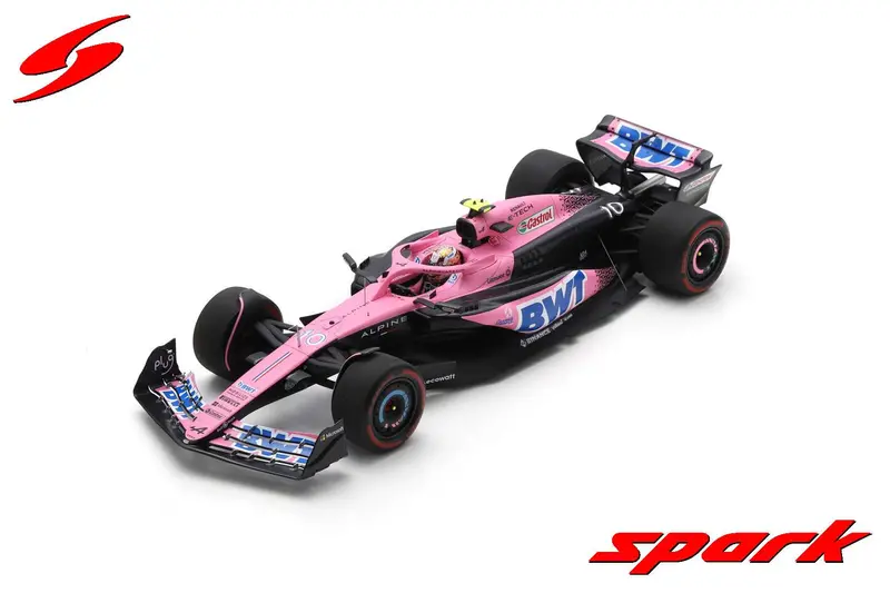 1:18 2023 Pierre Gasly -- Bahrain Gp -- Alpine A523 -- Spark F1 1