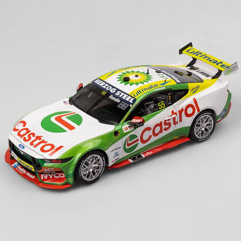 1:18 2023 Thomas Randle (First Pole) -- #55 Castrol Ford Mustang Gt -- Authentic 1