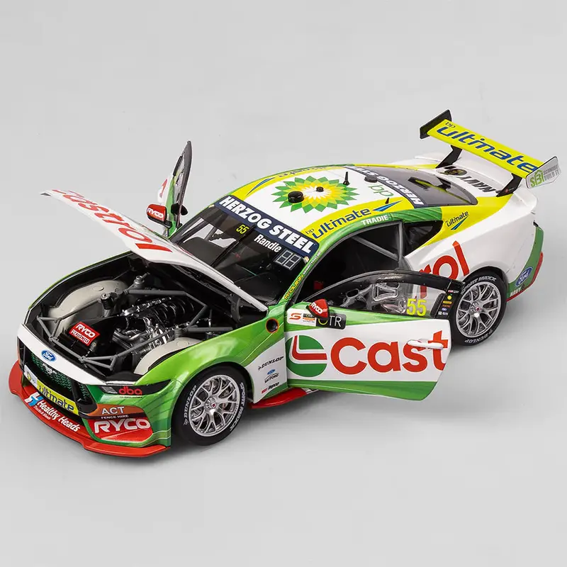 1:18 2023 Thomas Randle (First Pole) -- #55 Castrol Ford Mustang Gt -- Authentic 2