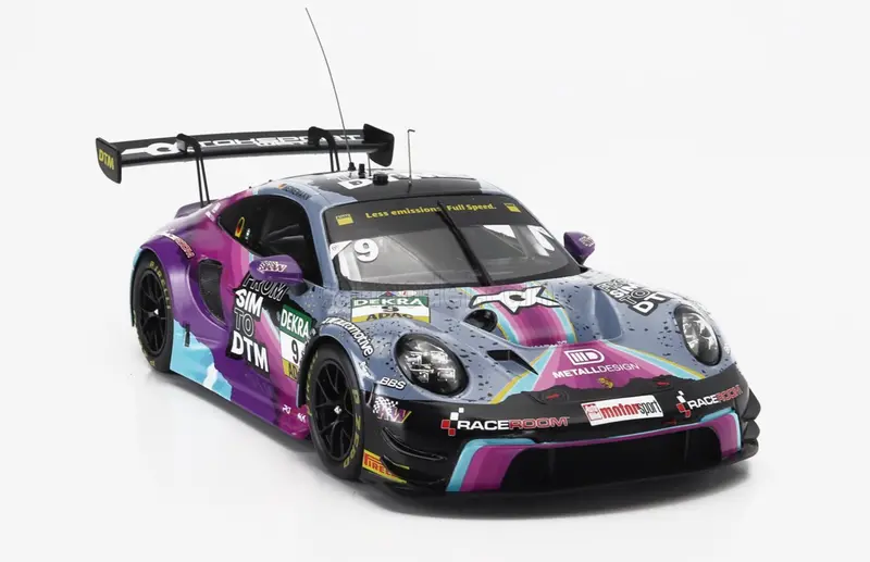 1:18 2023 Tim Heinemann -- #9 Dtm Porsche 911 Gt3 R -- Ixo Models 1
