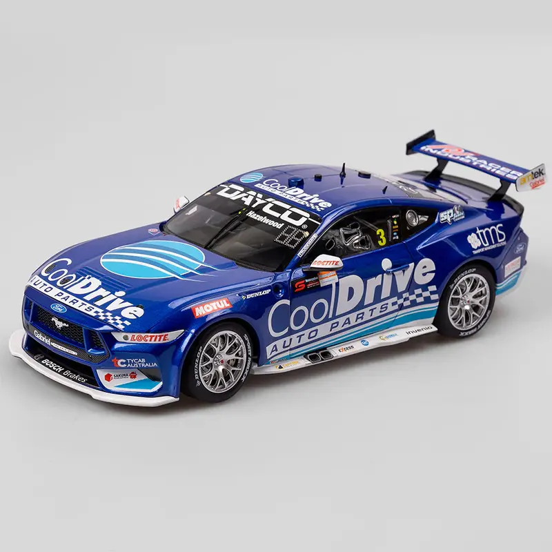 1:18 2023 Todd Hazelwood -- #3 Cooldrive Ford Mustang Gt -- Authentic Collectabl 1
