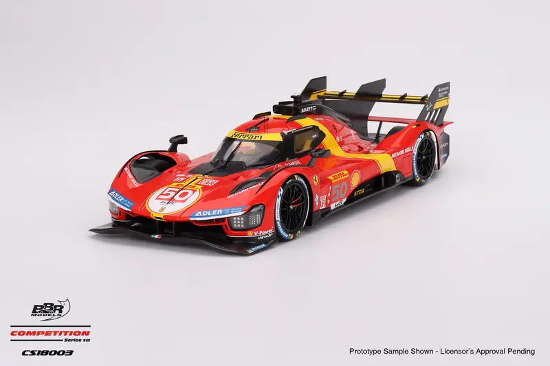 1:18 2023 Wec 1000 Miles Of Sebring 3Rd Place -- #50 Ferrari 499P -- Bbr 1