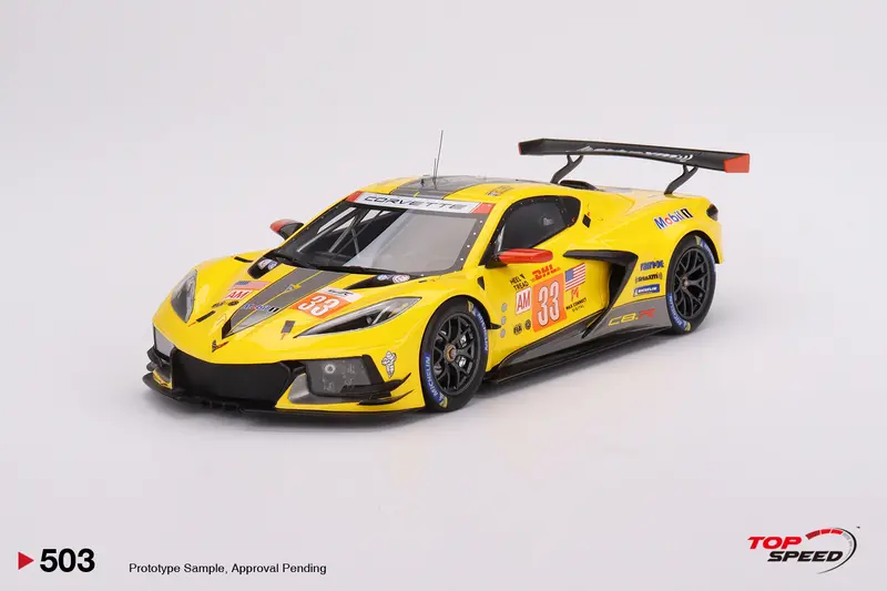 1:18 2023 Wec 1000 Miles Sebring Lmgte Am Winner - #33 Corvette C8.R -- Topspeed 1