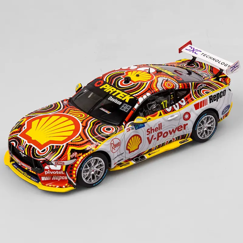 1:18 2023 Will Davison -- Indigenous Livery -- #17 Ford Mustang Gt -- Authentic 1