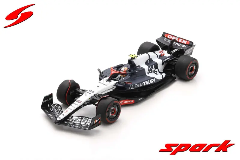 1:18 2023 Yuki Tsunoda -- Bahrain Gp -- Scuderia Alphatauri At04 -- Spark F1 1