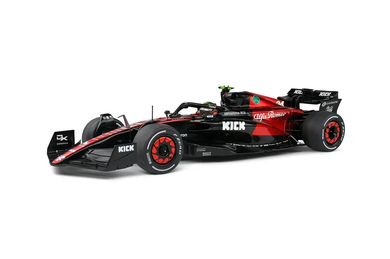 1:18 2023 Zhou Guanyu -- Australian Gp -- #24 Alfa Romeo C43 -- Solido F1 1