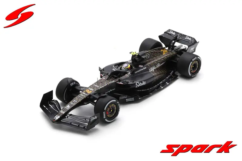 1:18 2023 Zhou Guanyu -- Las Vegas Gp -- Alfa Romeo C43 -- Spark F1 1