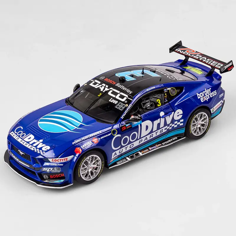 1:18 2024 Aaron Love -- #3 Cooldrive Ford Mustang Gt -- Authentic Collectables 1
