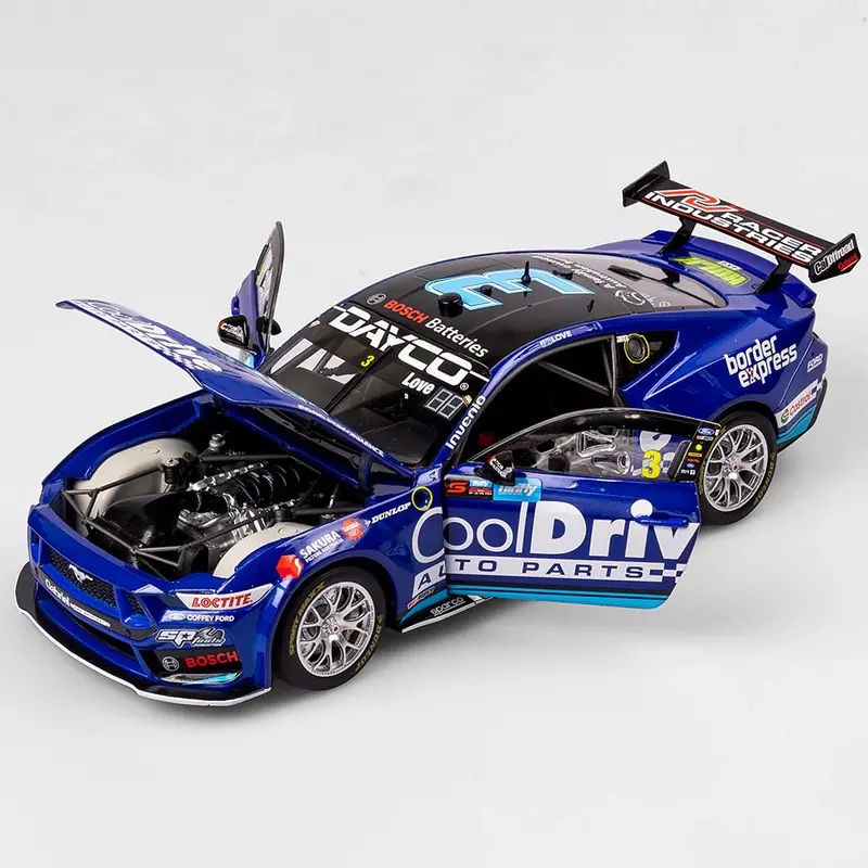 1:18 2024 Aaron Love -- #3 Cooldrive Ford Mustang Gt -- Authentic Collectables 2