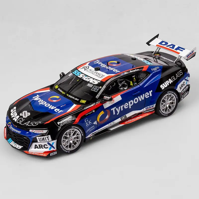 1:18 2024 Cameron Hill - #4 Tyrepower Chevrolet Camaro -- Authentic Collectables 1
