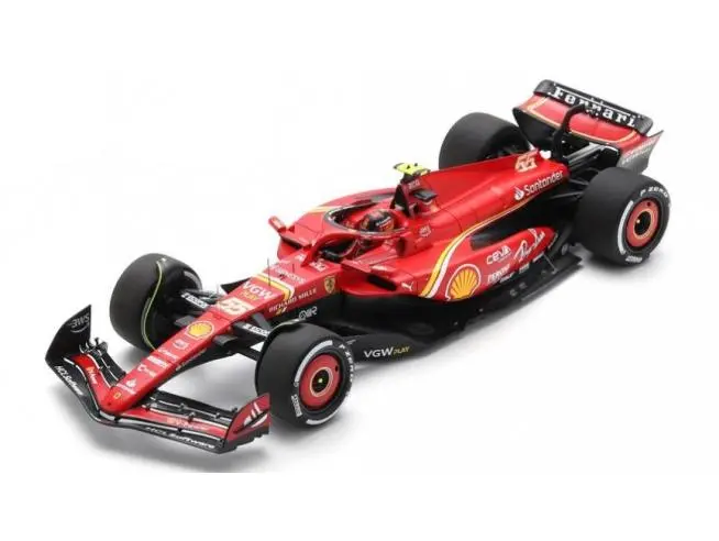 1:18 2024 Carlos Sainz -- #55 Bahrain Gp -- Ferrari Sf-24 -- Looksmart F1 1