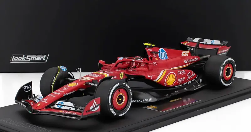 1:18 2024 Carlos Sainz -- Austin (Usa) Gp -- #16 Ferrari Sf-24 -- Looksmart F1 1