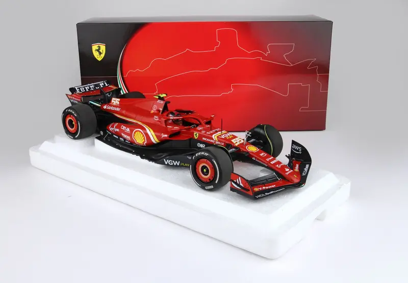 1:18 2024 Carlos Sainz -- Australian Gp Winner -- #55 Ferrari Sf-24 -- Bbr F1 1