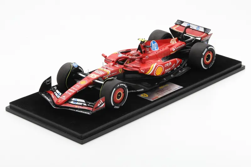 1:18 2024 Carlos Sainz -- Mexico Gp Winner -- #55 Ferrari Sf-24 -- Looksmart F1 1