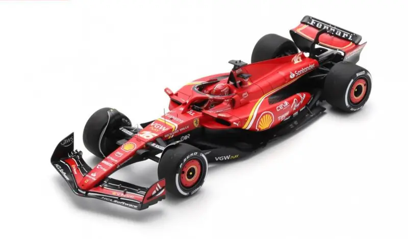 1:18 2024 Charles Leclerc - #16 Saudi Arabia Gp -- Ferrari Sf-24 -- Looksmart F1 1