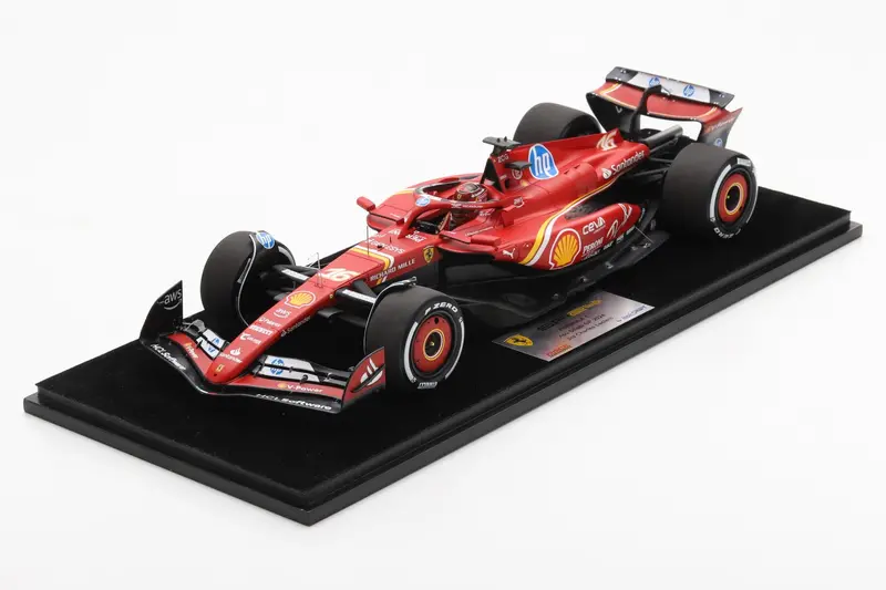 1:18 2024 Charles Leclerc -- Abu Dhabi Gp -- #16 Ferrari Sf-24 -- Looksmart F1 1