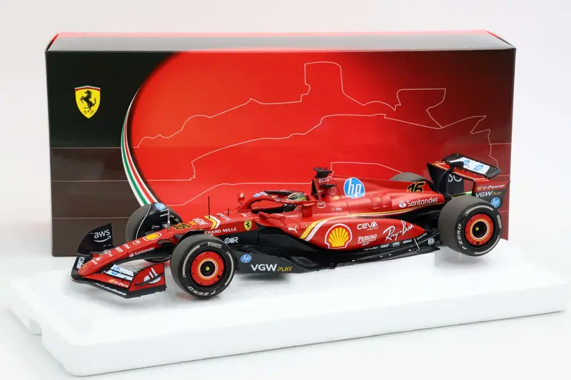 1:18 2024 Charles Leclerc -- Italian Gp Winner -- #16 Ferrari Sf-24 -- Bbr F1 1