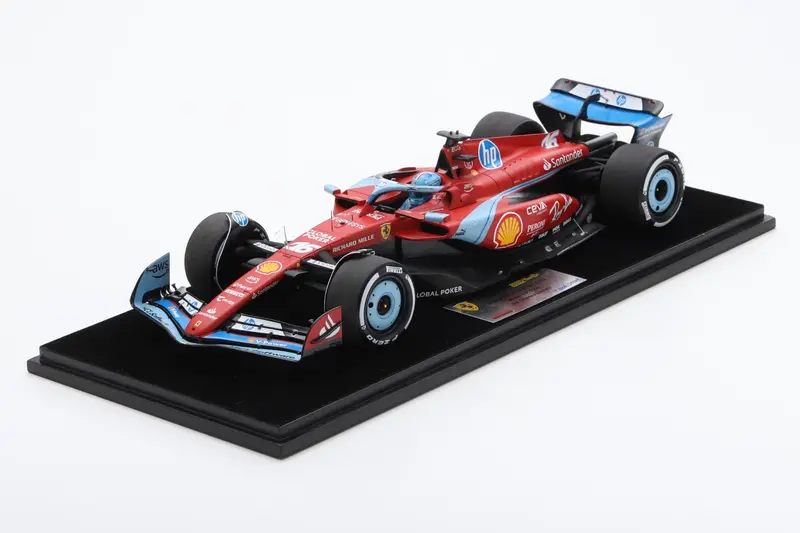 1:18 2024 Charles Leclerc -- Miami Gp -- #16 Ferrari Sf-24 -- Looksmart F1 1