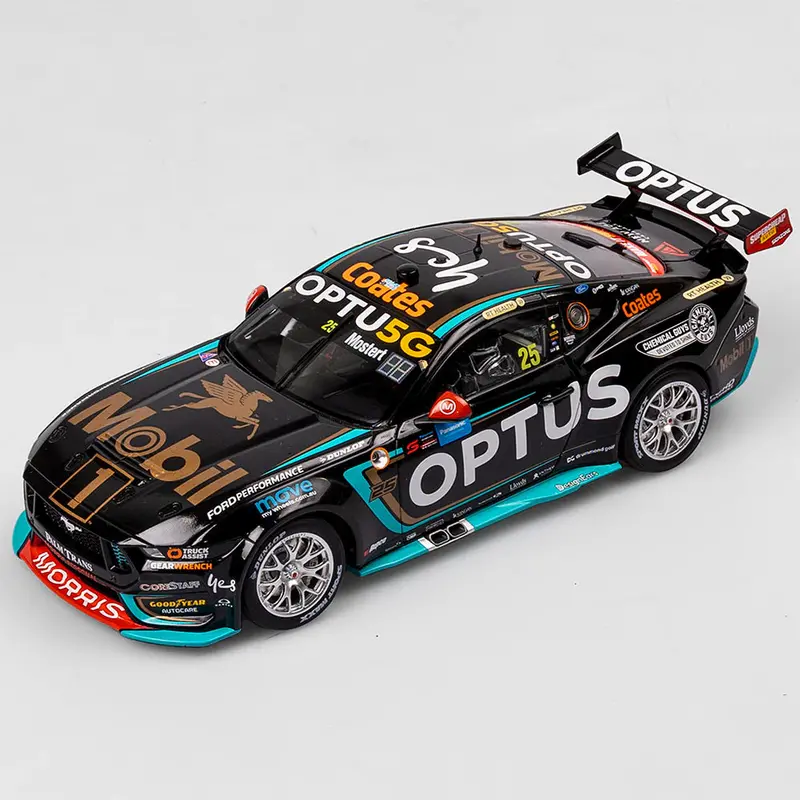 1:18 2024 Chaz Mostert - Mobil 1 50Th Anniversary - #25 Ford Mustang - Authentic 1